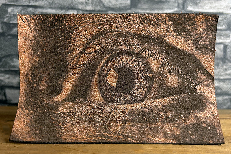 Engraved on Leather